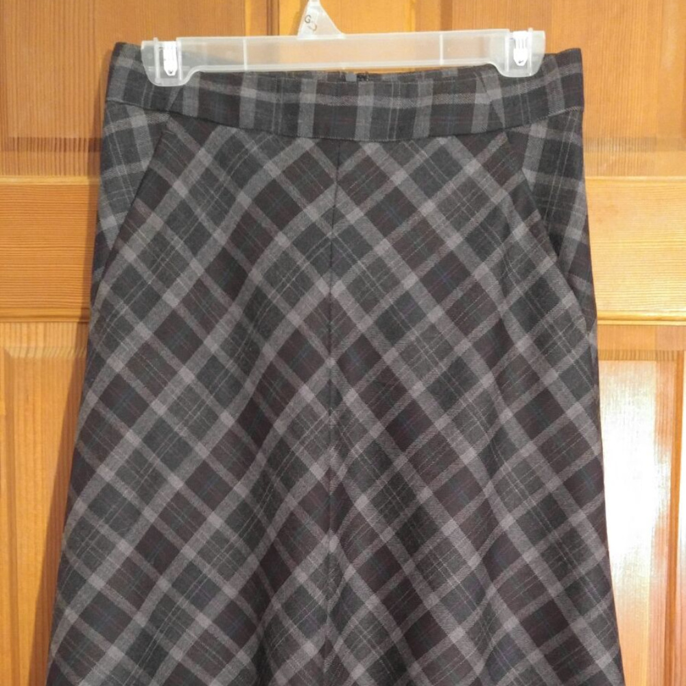 Theory Plaid skirt size 00